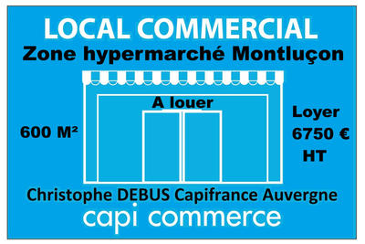 Local commercial - 600 m² - 1 pièce