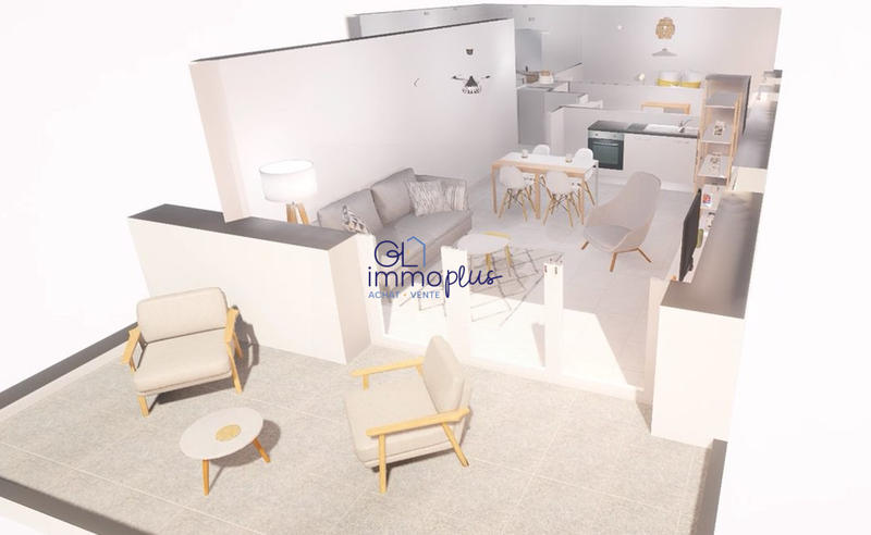 Appartement - 60 m² - 3 pièces