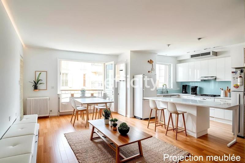 Appartement - 60 m² - 3 pièces