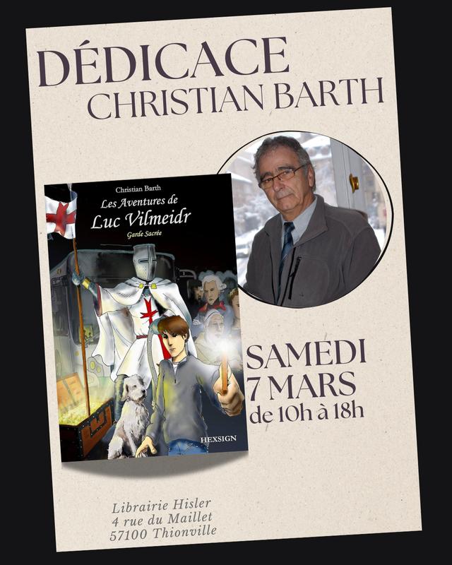 Dédicace Christian Barth