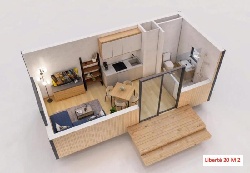Maison - 15 m² - 1 pièce