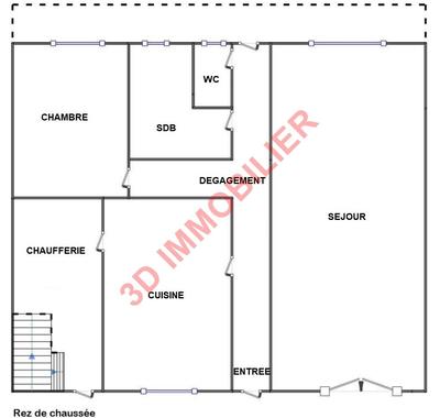 Maison - 90 m² - 4 pièces