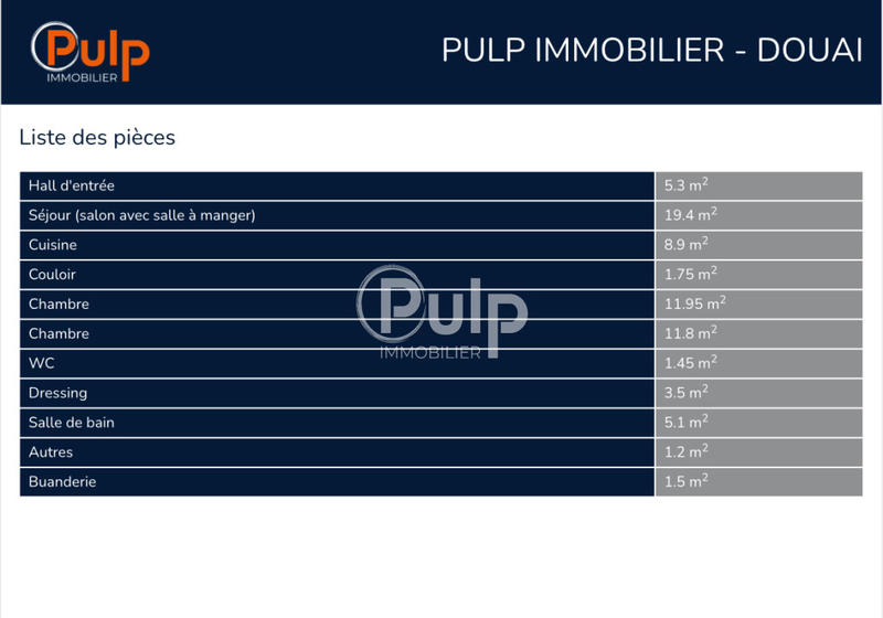 Appartement - 72 m² - 4 pièces