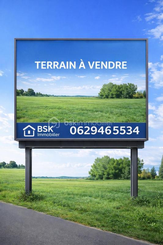 Terrain constructible - 3 738 m²