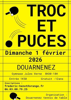 Troc et puces du tennis de table