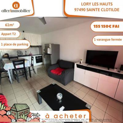 Appartement ancien - 70 m² - 2 pièces