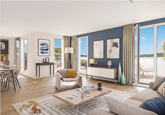 Appartement - 62 m² - 3 pièces