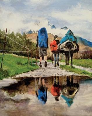 Exposition Theatre Jean Marmignon : &quot;Piémont, un Autre Regard&quot; Pas Domène