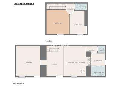 Maison - 74 m² - 4 pièces