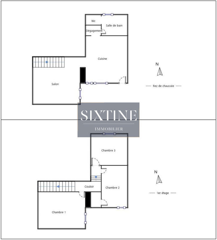 Maison - 82 m² - 4 pièces