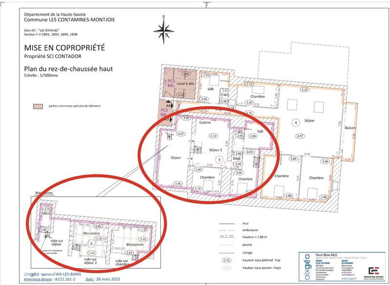 Appartement - 98 m² - 4 pièces