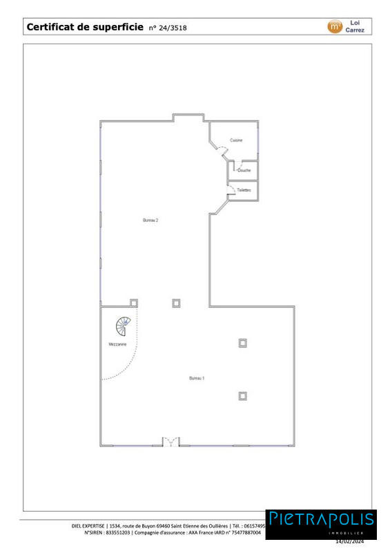 Local commercial - 155 m²