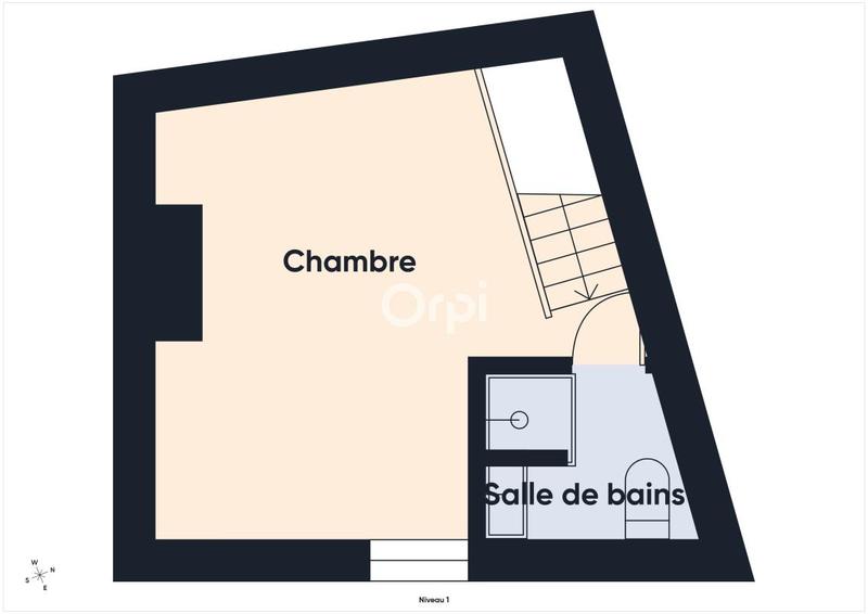 Duplex - 31 m² - 2 pièces