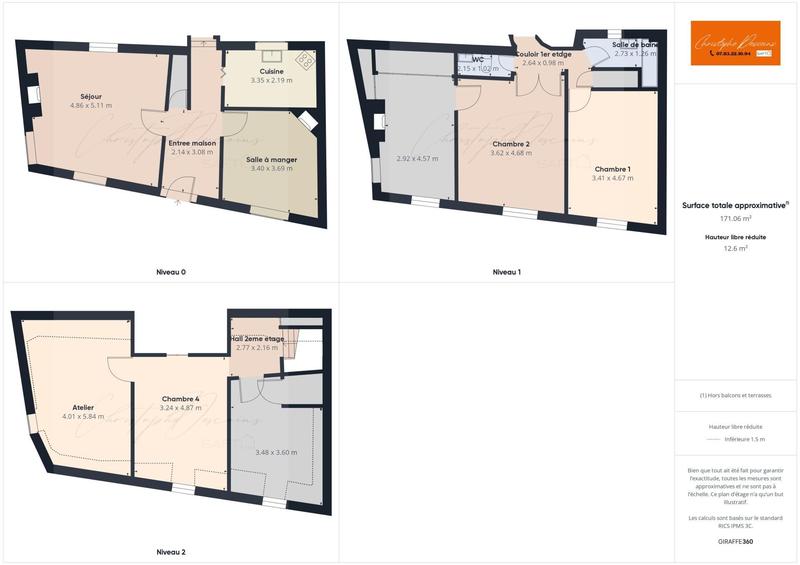 Maison - 105 m² - 7 pièces