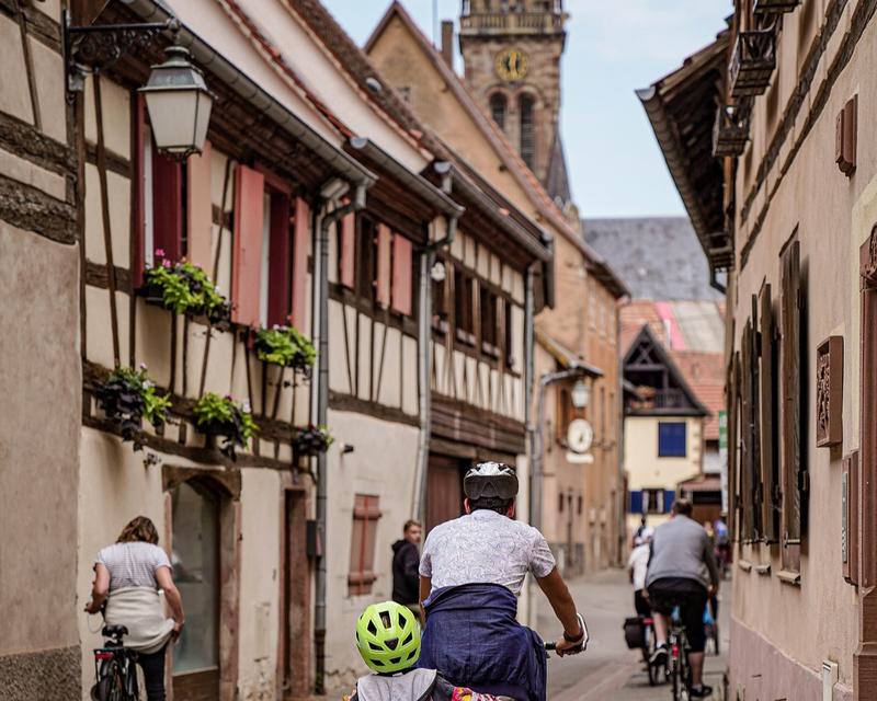 Slow Up : en passant par Dambach-la-Ville