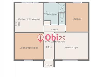 Maison de campagne - 68 m² - 3 pièces