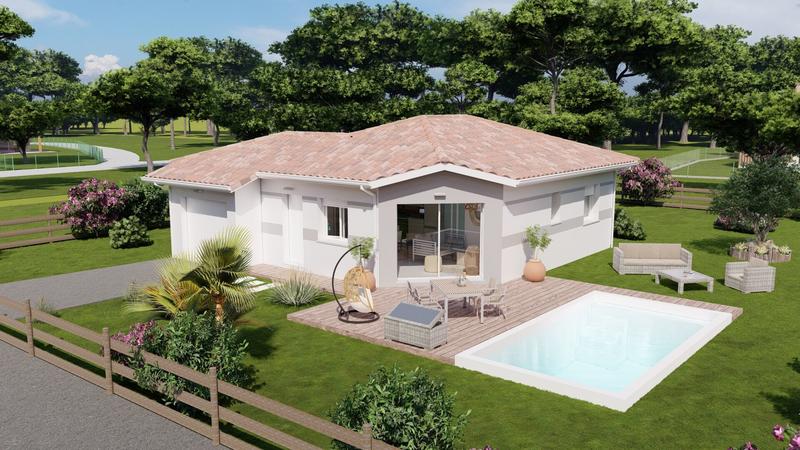 Maison - 60 m² - 3 pièces