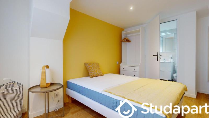 Chambre - 11 m² - 1 pièce