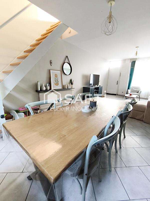 Maison de ville - 106 m² - 6 pièces