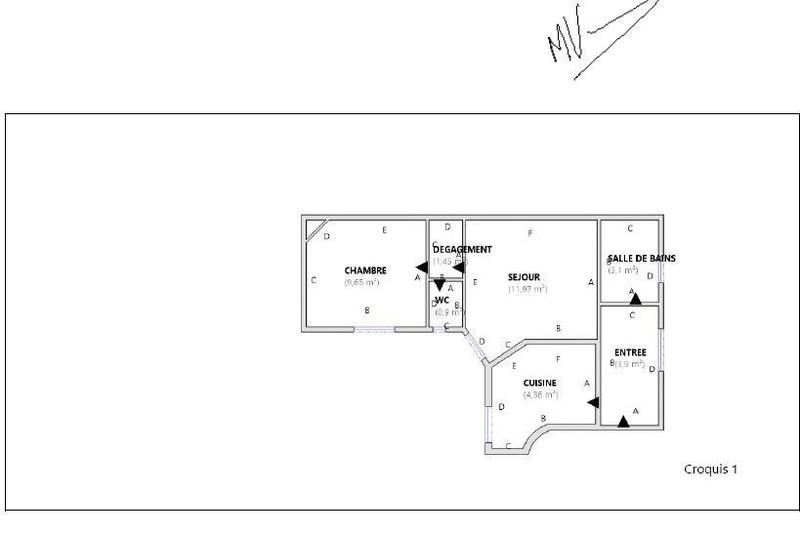 Appartement - 35 m² - 2 pièces