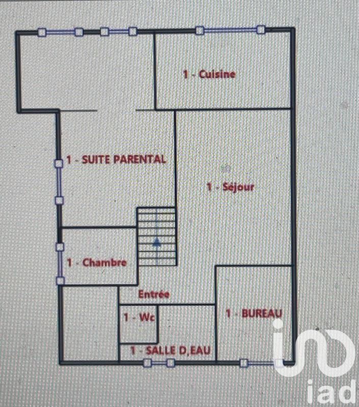 Maison - 115 m² - 7 pièces