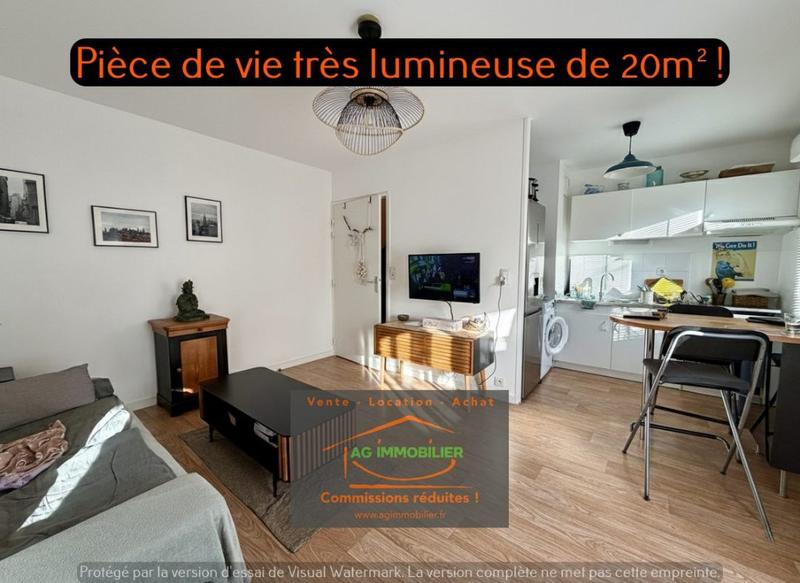 Appartement - 42 m² - 2 pièces