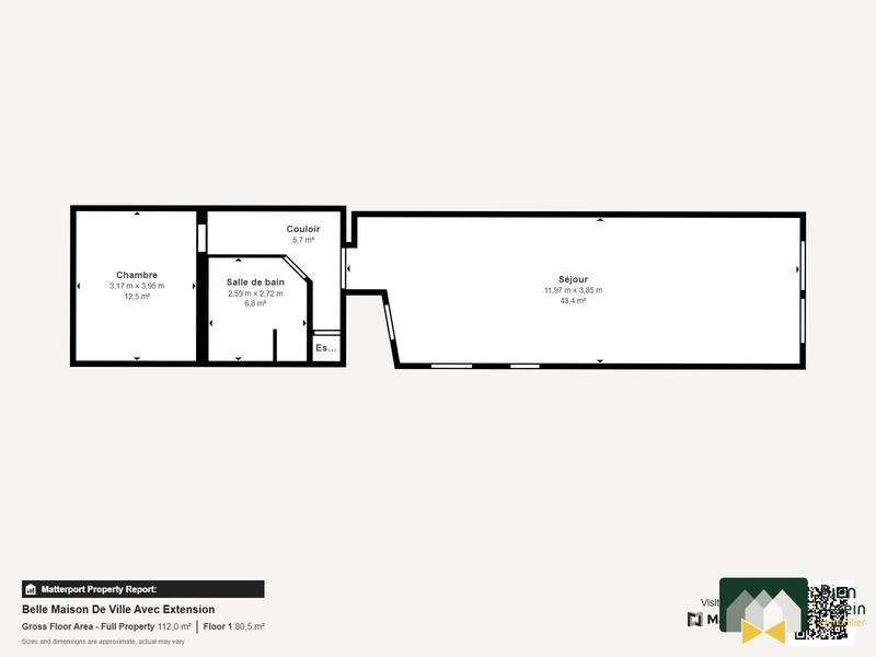 Maison - 103 m² - 5 pièces