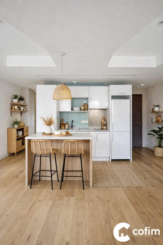 Appartement - 51 m² - 2 pièces