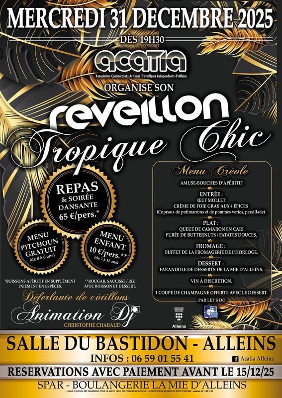 Réveillon "Tropique chic"