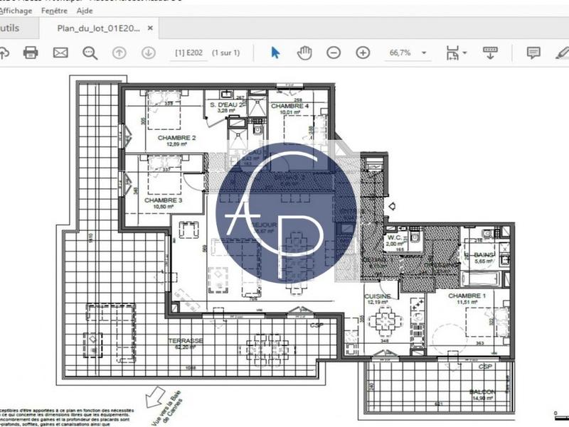 Appartement - 134 m² - 5 pièces