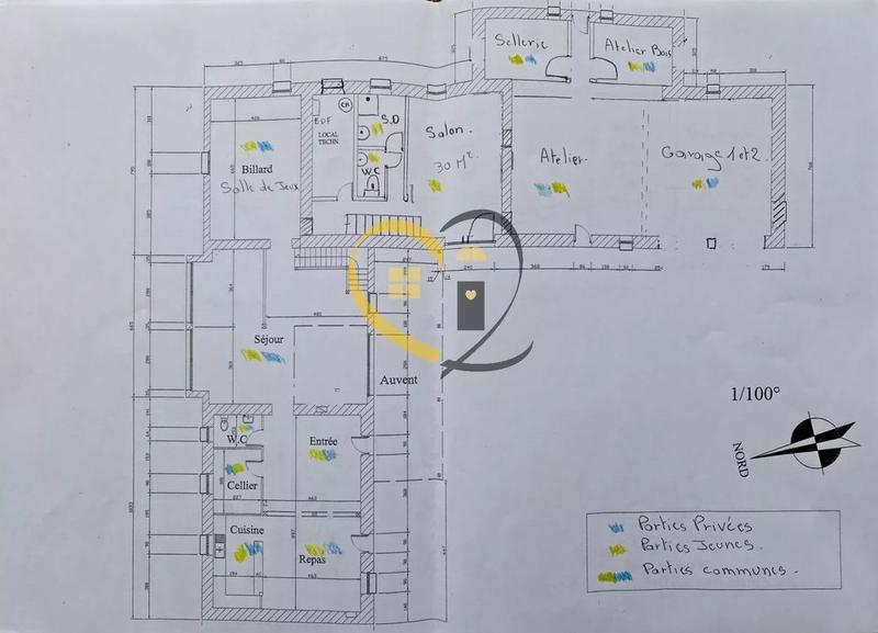 Propriété - 365 m² - 12 pièces