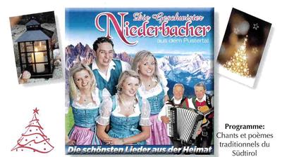 15ème concert de noël : Weihnachten daheim in Südtirol