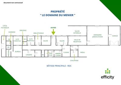 Demeure - 750 m² - 13 pièces