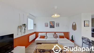 Chambre - 12 m² - 1 pièce