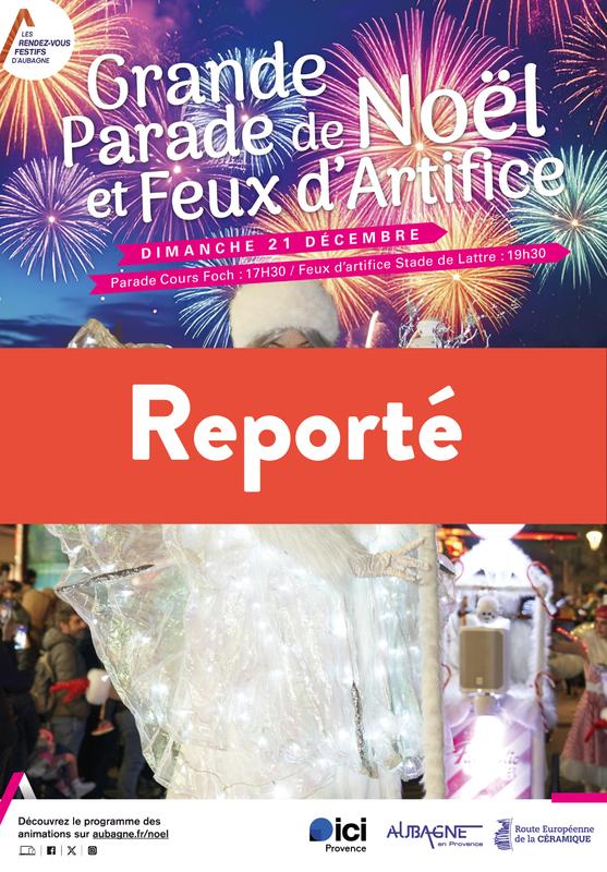 [Reporté] Grande parade du père Noël et feu d'artifice