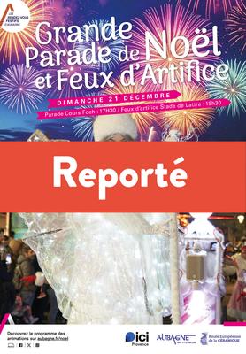 [Reporté] Grande parade du père Noël et feu d'artifice