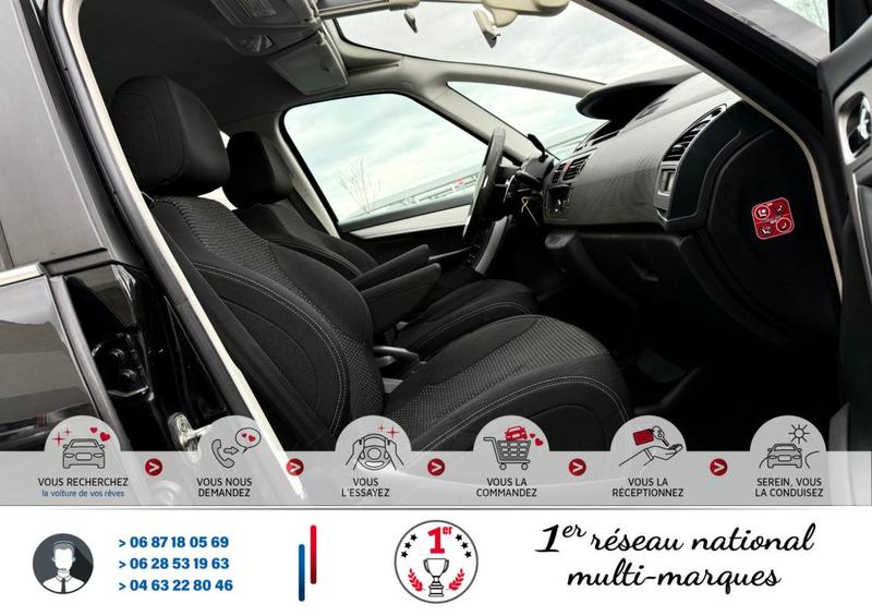 Citroën C4 Picasso Grand 1.6 e-HDi 110cv Seduction Palette au volant*Barres de toit*Ct Révision Kit Distribution Entretien Complet Ok*Véhicule Sous Garantie*100 Points Contrôles*CarteGrise Moitié prix (Véhicule plus 10 ans)*4 Pneus saisons ("M+S") Neufs*R