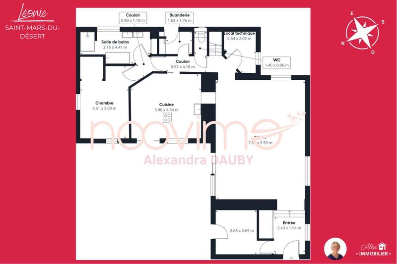 Maison - 180 m² - 6 pièces