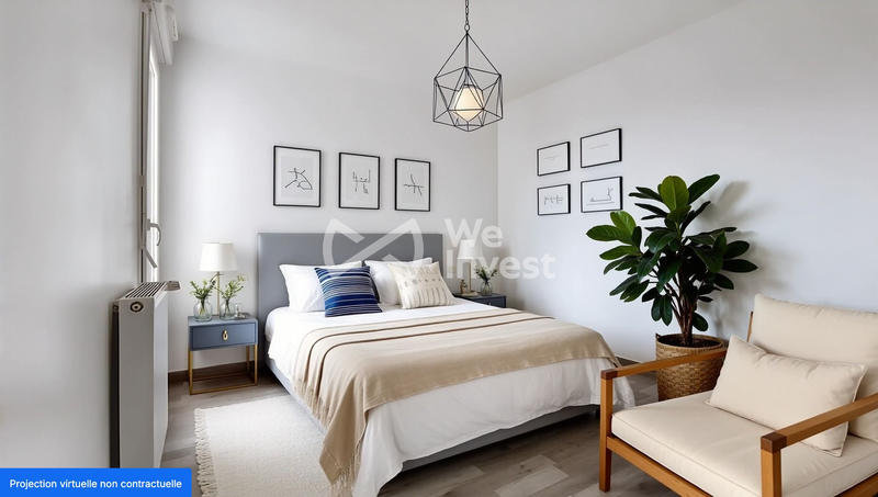 Appartement - 59 m² - 3 pièces