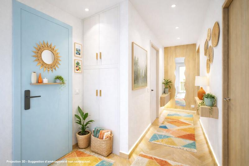 Appartement - 54 m² - 3 pièces