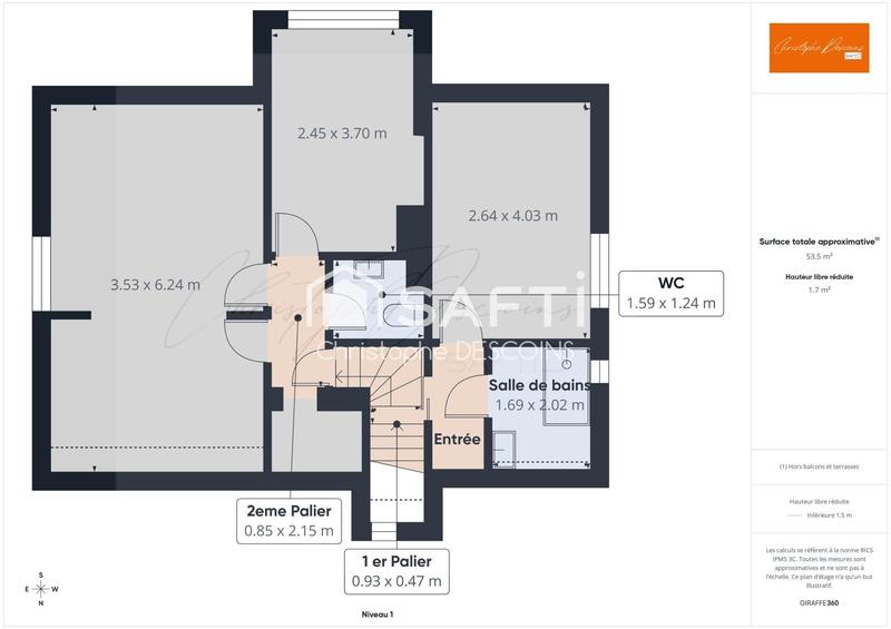 Maison - 91 m² - 5 pièces