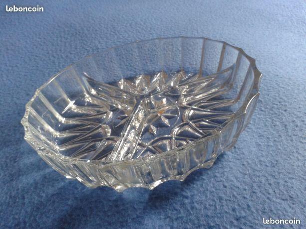 Lot 2 Assiettes apéritif rond en pyrex