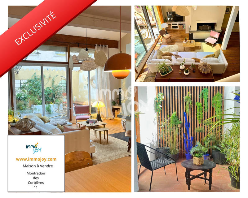 Maison de village - 122 m² - 4 pièces