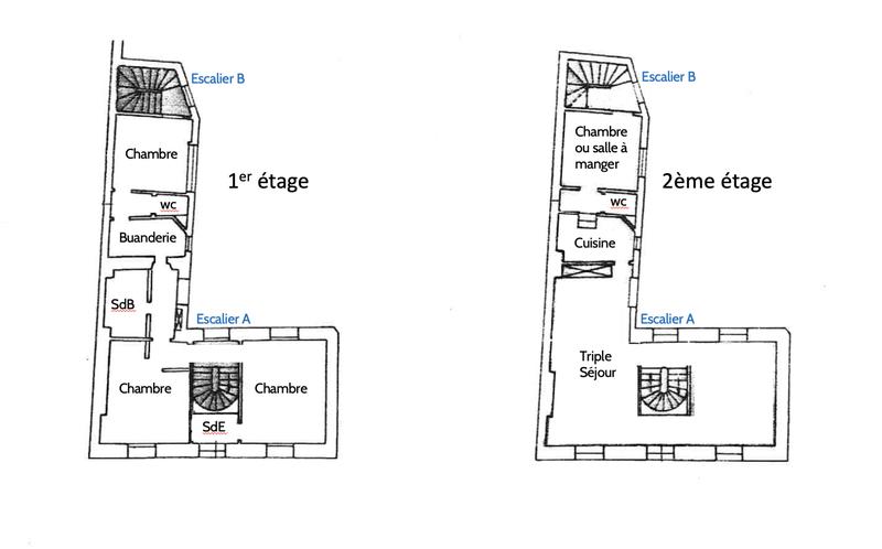 Duplex - 122 m² - 7 pièces