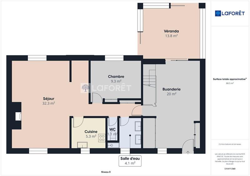 Maison de campagne - 124 m² - 7 pièces