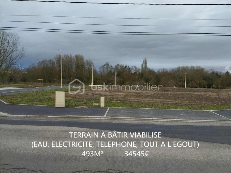 Terrain - 493 m²