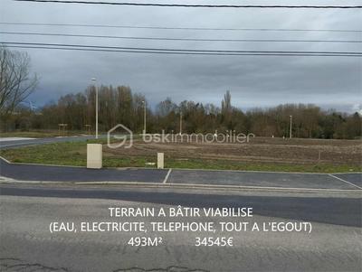 Terrain - 493 m²