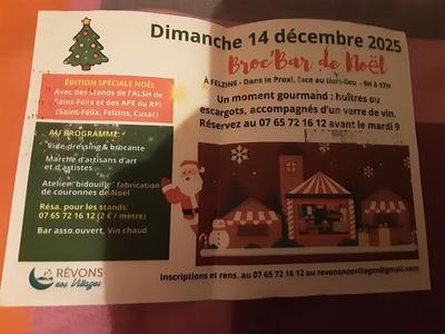 Vide grenier/ artisans art/marche de noel