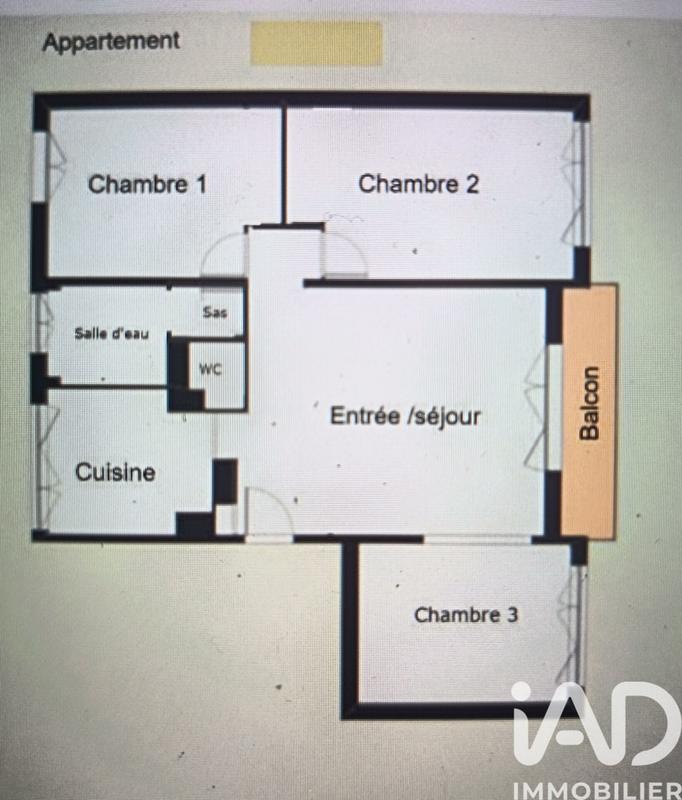 Appartement - 67 m² - 4 pièces