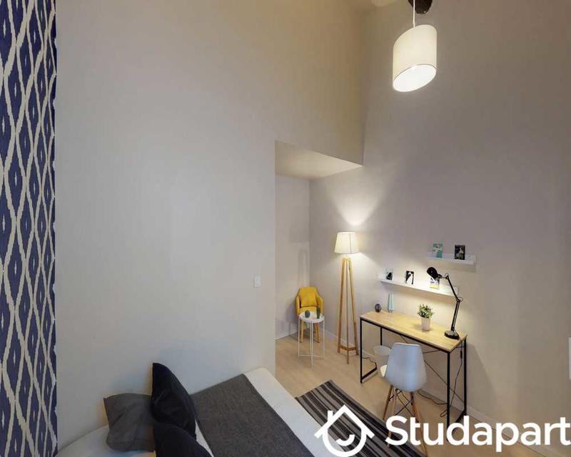 Chambre - 40 m² - 1 pièce